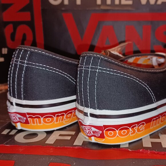 VANS Men's 5.5/Women's 7 Authentic 44 DX Our Legends Mongoose Black/Orange - Picture 11 of 12